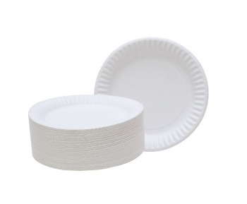 6'' White Paper Plates